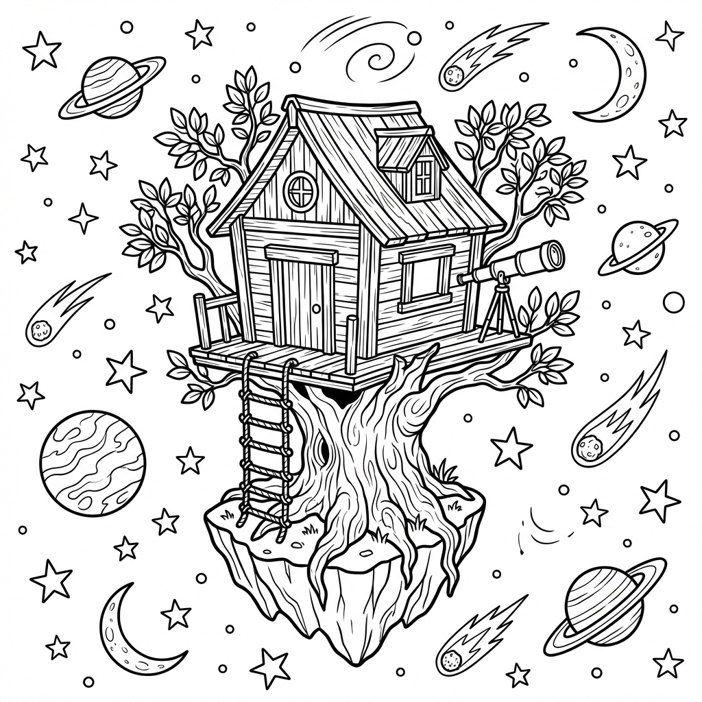treehouse in space